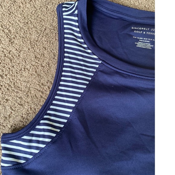 Sincerely Jules Golf & Tennis Tank Top UPF 50 Moisture Wicking M NWT - Picture 7 of 7